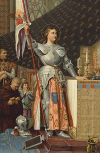 1429年、チャールズ7世の戴冠式でのジャンヌダルク