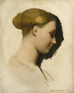 マダムエドモンドカヴェマリーエリザベスブラボ、1810年生まれ。 1831-34。 作： Jean Auguste Dominique Ingres