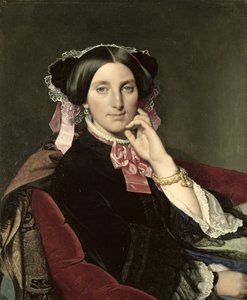 マダムゴンス 作： Jean Auguste Dominique Ingres