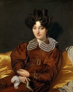 マダムマルコットドサントマリーの肖像 作： Jean Auguste Dominique Ingres