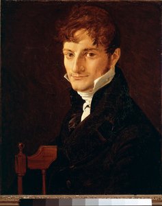 ベルヴェーズ・フーロン家（Belveze Foulon）の一員の肖像。ジャン＝オーギュスト＝ドミニク・アングル（1780-1867）の絵画（ジャン＝オーギュスト＝ドミニク・アングル