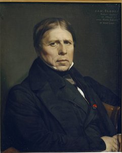 自画像は78歳-油彩・キャンバス 作： Jean Auguste Dominique Ingres