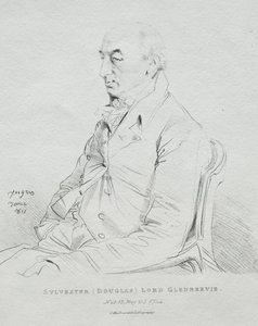 シルベスター・ロード・グレンバービー 作： Jean Auguste Dominique Ingres