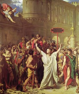聖シンフォリアンの殉教、1834 作： Jean Auguste Dominique Ingres
