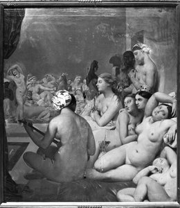 トルコ風呂、1859年10月7日 作： Jean Auguste Dominique Ingres