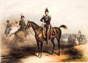 ベルギー国王レオポルド1世（1790-1865）の騎馬像 作： Jean Baptiste (after) Madou