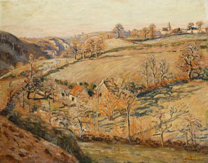 La Solitude a Crozant、1895年頃 作： Jean Baptiste Armand Guillaumin