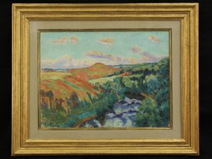クルーザント、クロザントの風景 作： Jean Baptiste Armand Guillaumin