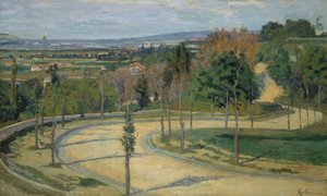 パリ周辺、1875 作： Jean Baptiste Armand Guillaumin