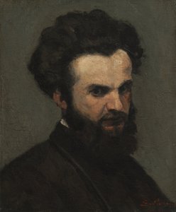 自画像、1872-74年頃（油彩、布地） 作： Jean Baptiste Armand Guillaumin