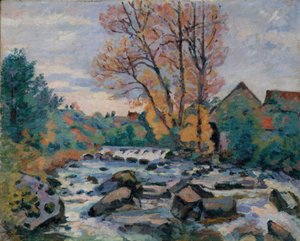 ブーザンドン工場、クロザント、1898年頃 作： Jean Baptiste Armand Guillaumin