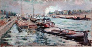 セーヌ川 作： Jean Baptiste Armand Guillaumin