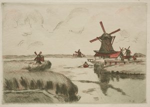 サーダムからの眺め、1909年。 作： Jean Baptiste Armand Guillaumin
