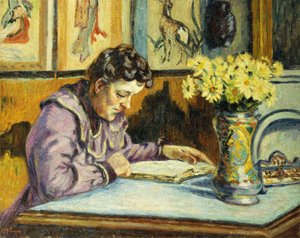 女性の読書;女性の読書、1895年頃