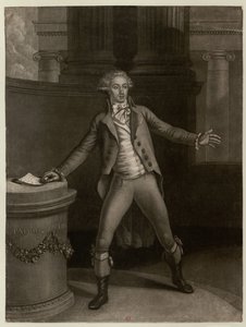Antoine-Pierre-Joseph-Marie Barnave 1761-1793年。 作： Jean Baptiste Audebert