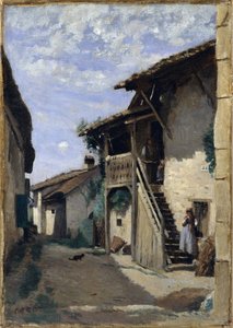 A Village Street：Dardagny、1852、1857、または1863。