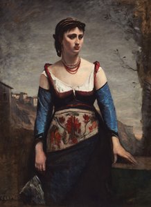アウグスティヌス 作： Jean Baptiste Camille Corot