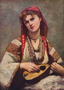 クリスティン・ニルソン、1874 1935 作： Jean Baptiste Camille Corot