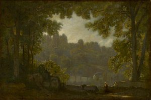 森の風景 作： Jean Baptiste Camille Corot