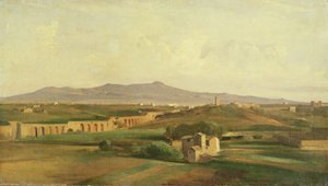 イタリアの風景 作： Jean Baptiste Camille Corot