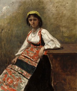 イタリア人女性 ラ・モリエーリ 1872年頃