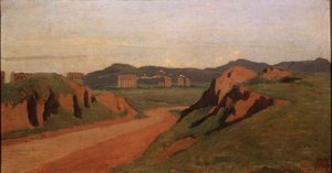 風景 作： Jean Baptiste Camille Corot