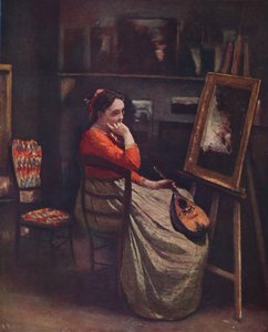 Latelier de Corot、c1865、1939 作： Jean Baptiste Camille Corot