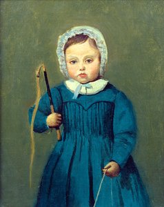 ルイ・ロバート（1841-77）c.1843-44 作： Jean Baptiste Camille Corot