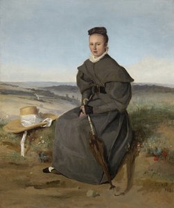 ルイーズハーデュイン、1831年 作： Jean Baptiste Camille Corot