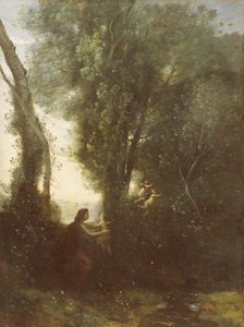 朝、1865 作： Jean Baptiste Camille Corot