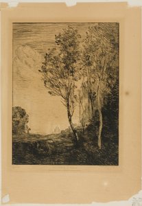 イタリアの思い出 作： Jean Baptiste Camille Corot