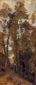 ジャン・バティスト・カミーユ・コロー（1796-1875）による、アラスの要塞の思い出。 作： Jean Baptiste Camille Corot