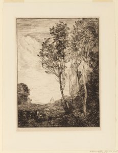 イタリアからのお土産 作： Jean Baptiste Camille Corot