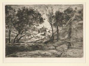 Souvenir de Toscane (トスカーナの記憶) 作： Jean Baptiste Camille Corot