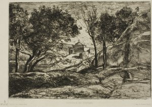 トスカーナのお土産 作： Jean Baptiste Camille Corot