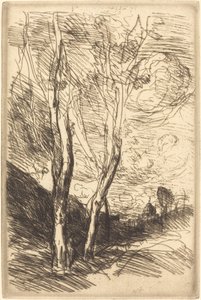 フィレンツェ大聖堂 Le Dome florentin, c. 18691870. 作： Jean Baptiste Camille Corot