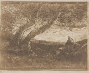 ザ・ドリーマー 作： Jean Baptiste Camille Corot