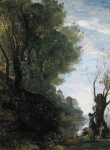 ハッピーアイル 作： Jean Baptiste Camille Corot