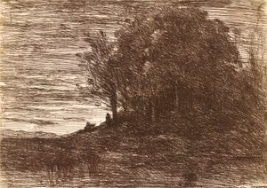 隠者の森、またはトラシメーヌ湖のほとり Le Bois de l