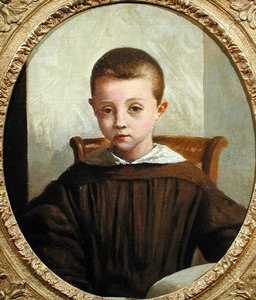 M.エドゥアール・ドラランの息子 1845-50年頃 （油彩・キャンバス） 作： Jean Baptiste Camille Corot