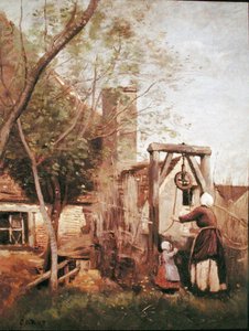 ザ・ウェル 作： Jean Baptiste Camille Corot