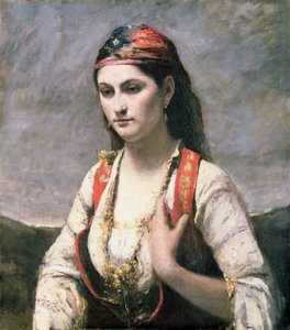 1872年のアルバーノの若い女性