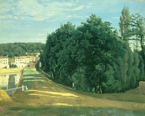 ヴィルD "アヴレイ、1840年頃 作： Jean Baptiste Camille Corot