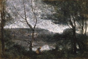 アヴレイ市 作： Jean Baptiste Camille Corot