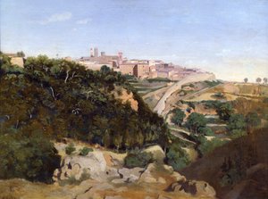 ヴォルテッラ、1834 作： Jean Baptiste Camille Corot