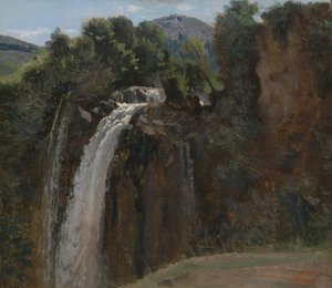 テルニの滝、1826年。