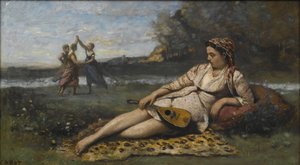 スパルタの若い女性スパルタの若い女の子、1868-1870