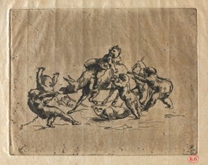 子供とロバとバッカナル 作： Jean Baptiste Carpeaux