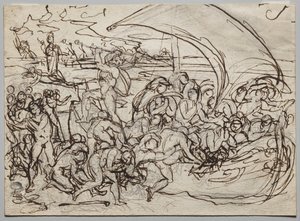 カロンと死者の魂 作： Jean Baptiste Carpeaux