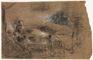 臨終のシーン 作： Jean Baptiste Carpeaux